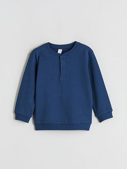 Erkek ?ocuk Basic Sweatshirt
