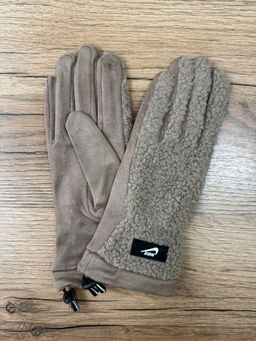 K13180 Перчатки утепленные БЕЖЕВЫЙ