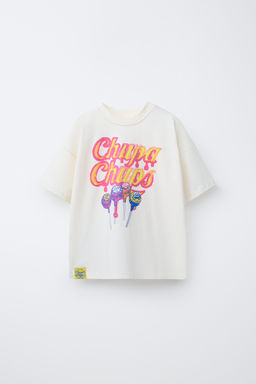 CAMISETA ESTAMPADA CHUPA CHUPS ® / Crudo