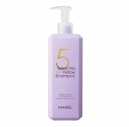 5 Salon No Yellow Shampoo - Шампунь против желтизны волос, 500 мл