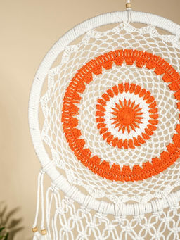 Ловец снов «Красный глаз», 32×90 см