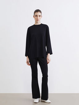 Soft Touch Oversize Kad?n Sweatshirt Tunik