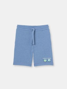 CRB wear/CSKB 70202-16-315 Шорты для мальчика, голубой меланж/Ex.Cherubino
