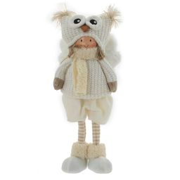 Игрушка набивная "Девочка/Мальчик", L18 W11 H39 см, 2в.