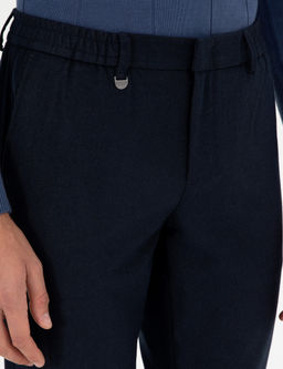 Lacivert Ex. Slim Fit Kuma_ Pantolon
