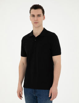 Siyah Regular Fit Basic Ti__rt - Pierre cardin фото 10