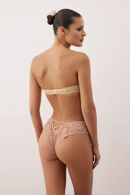 Siyah-Beyaz-K?rm?z? 3lu Dantel Duz Brazilian Kulot THMAW26KU00019 - Trendyolmilla фото 18