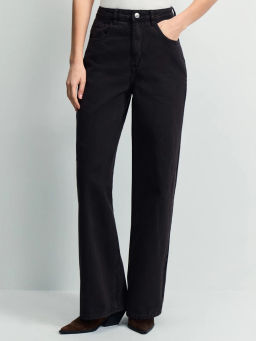 Джинсы wide leg с высокой посадкой / Zarina  фото 2