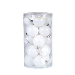 Елочные шары 20 штук 6 см / HX-3/10 /уп 30/ белые - Галеонтрейд фото 3
