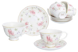 Чайн. набор 12 пр. 250 мл Диана чашка на ножке - Elan gallery фото 13