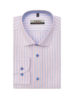 Сорочка мужская длинный рукав GREG 261/111/3524/1