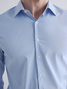 Slim Fit ?izgili Erkek G?mlek