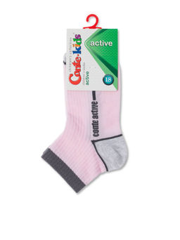 Цена за 2 пары Conte-kids ACTIVE (короткие) св.розовый
