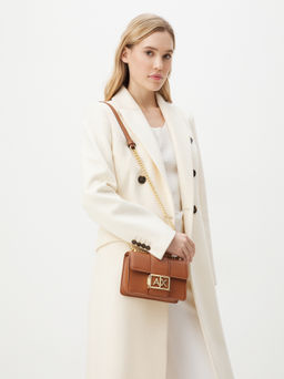 Женское кросс-боди ARMANI EXCHANGE Артикул 4081372, светло-коричневый  фото 3