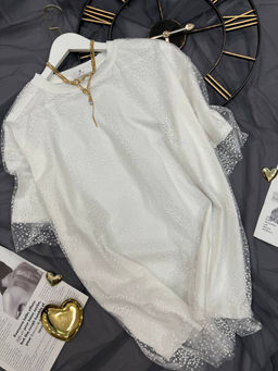 Футболка с фатином - Ksa фото 2