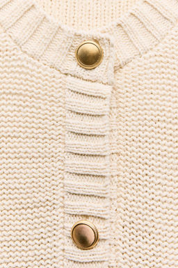 PLAIN KNIT CARDIGAN - Zara фото 15