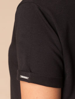 VILATTE / Футболка из хлопка с вышивкой пайетками  фото 4