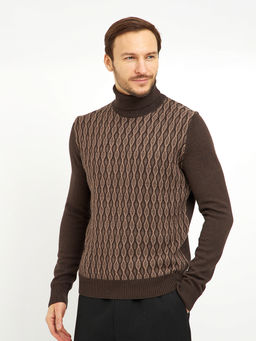 водолазка мужская с узором - Glenfield фото 5