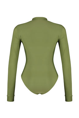 TRENDYOLMILLA Siyah Fermuarl? Uzun Kollu Regular Mayo TBESS24MA00142  фото 7