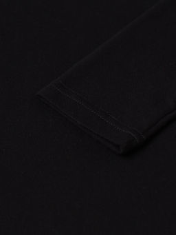 Лонгслив поло мужской MINAKU: Basic line MAN, чёрный, размер 44