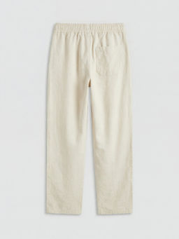 Erkek ?ocuk Keten Kar???ml? Pantolon