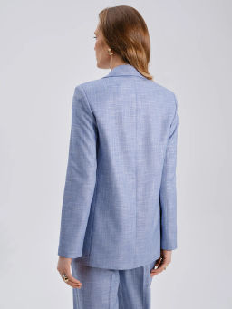 Жакет однобортный