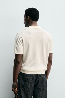 POLO PUNTO REGULAR FIT / Crudo - Zara фото 3