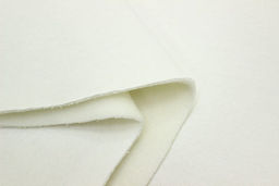 Футер 3-х нит. начес цв.Сливочно-молочный, ш.1.8м, Пенье, хлопок-65% п/э-35%, 350гр/м.кв - Купава фото 5