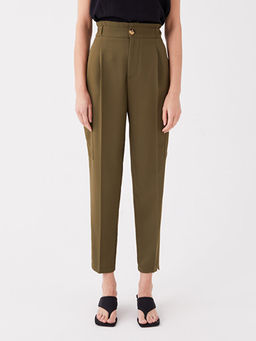 Kad?n Havu? Kesim D?z Pantolon