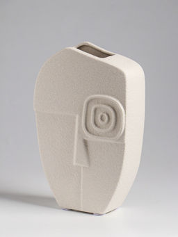 Ваза «Ачиль», 20.5×13 см, керамика, белая