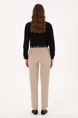 Kad_n Koyu Bej Kanvas Pantolon - U.s. polo assn фото 4