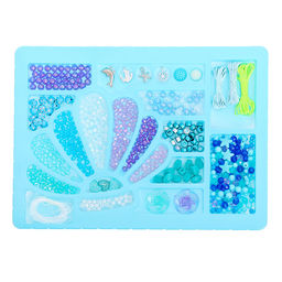 Набор для творчества Создай украшение: Русалка, 20 видов бусин, 4 вида шармов - Happy valley фото 2