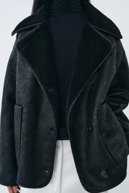 ZW COLLECTION DOUBLE-FACED JACKET - Zara фото 12