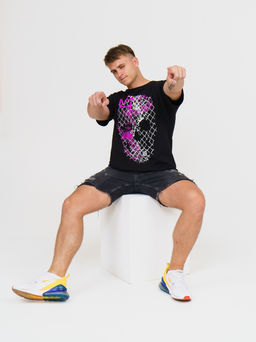 М44 Футболка "Корона/фиолетовый"