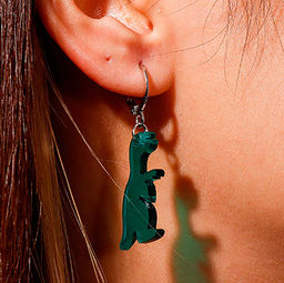 Серьги с замком кольцо арт. 13 3218 (id 248522)