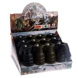 Цена за 12 шт. Лазер-фонарик бинокль на подвеске Граната, МИКС