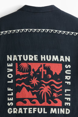 Camisa resort de algod?n Relaxed Fit - H&m фото 4