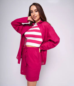 Костюм #БШ13451, малиновый - Dommod фото 4