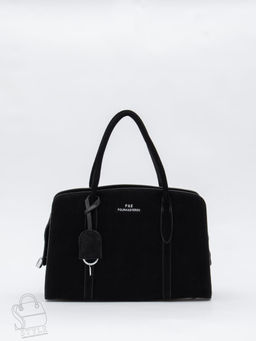 Сумка женская кожаная 2410YF black Polina&Eiterou