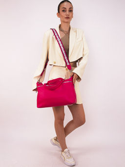 LACCOMA сумка Моника-Л815-фуксия эко кожа хлопок