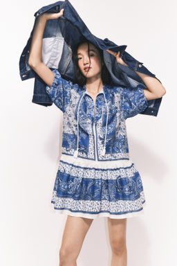 Vestido con bajo acampanado - H&m фото 4