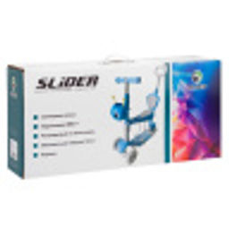 Самокат трехколесный с ручкой управления