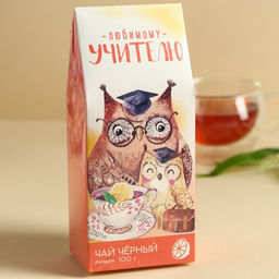 Чай чёрный Любимому учителю, с лимоном, 100 г. - Simaland фото 5