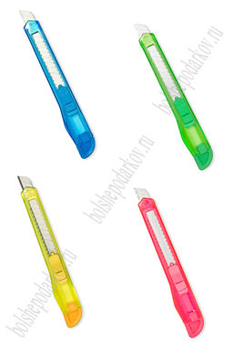 Нож с выдвижным лезвием 12,5 см (12 шт) SF-7837, №6