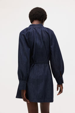 Vestido denim con cintur?n de anudar - H&m фото 4