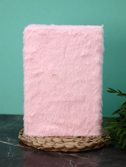 Блокнот плюшевый "Unicorn head", pink mix, 21х14,5 см, плотность 80 гр.