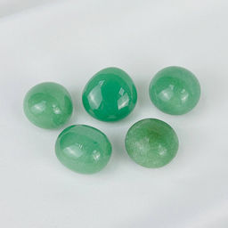 Галтовка из зеленого Авантюрина (25 шт) - Радуга самоцветов фото 2