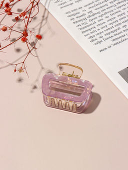 Краб для волос "Кимберли мини" пастель перламутр, 5,5х4 см, микс