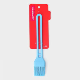 Кисть Доляна Дуэт, силикон, 27.5?5?1.5 см, голубая  фото 9