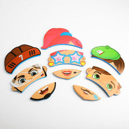 Пазлы мягкие для малышей «Поменяй местами», 9 деталей, Крошка Я, МИКС